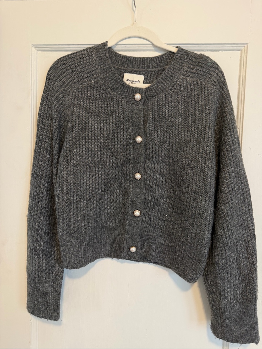 Gray Cardigan